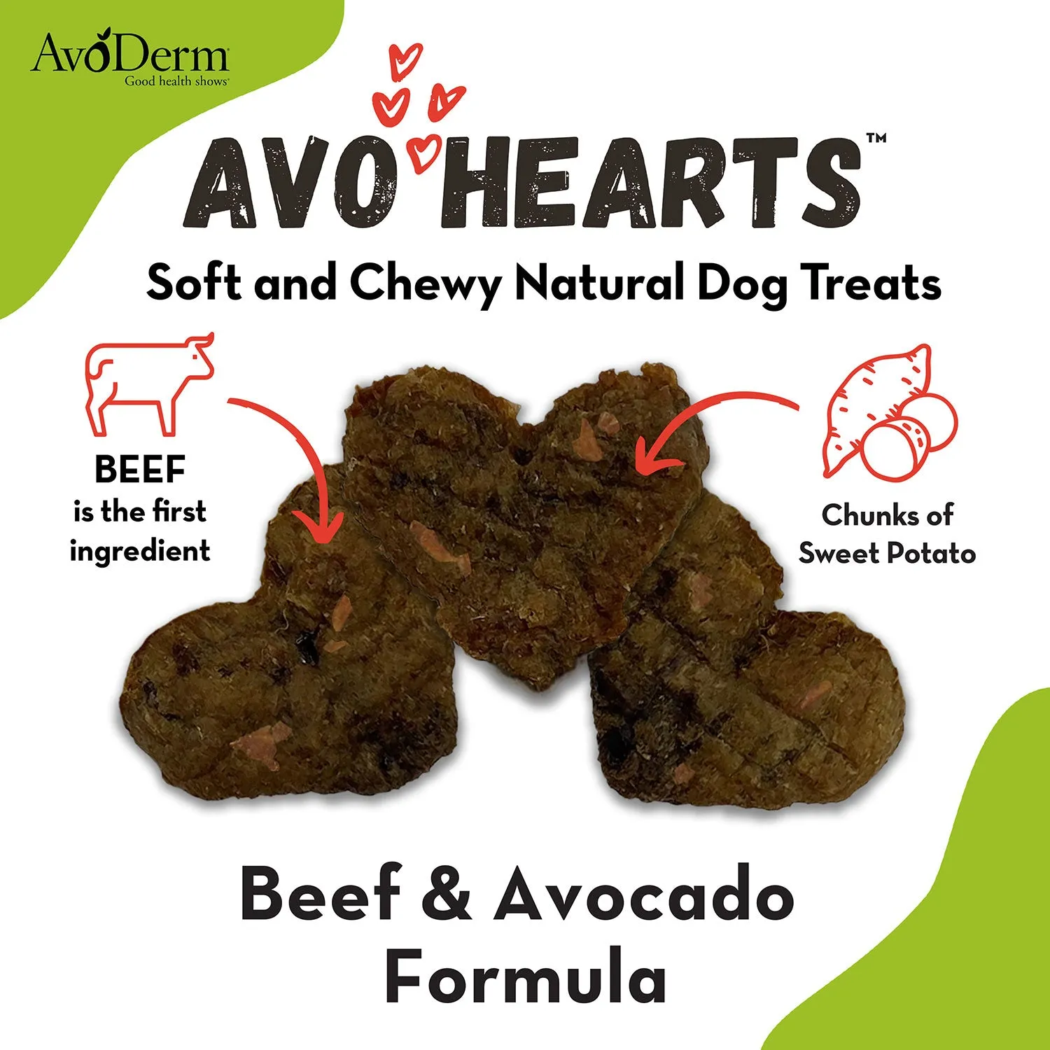 AVODERM® AVOHEARTS™ BEEF & AVOCADO FORMULA