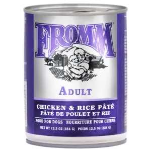 Fromm Classic Chicken & Rice Pate Canned Dog Food 12.5oz