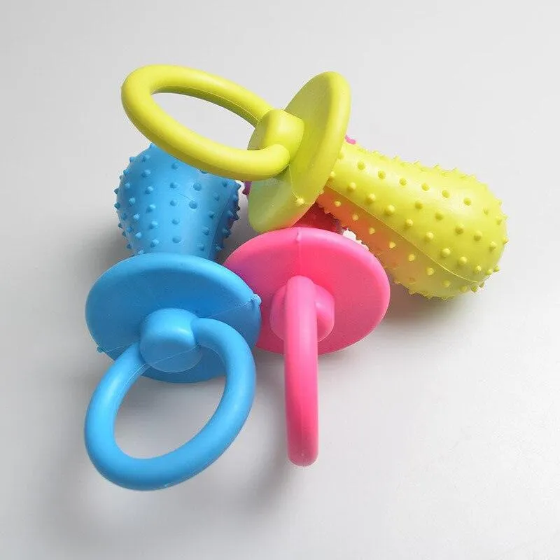 Funny Chewing Dummy Rubber Toy for Dogs