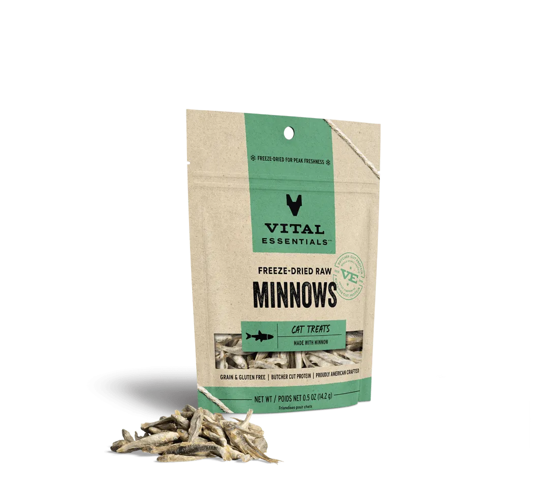 Vital Essentials Freeze-Dried Minnows Cat Treats