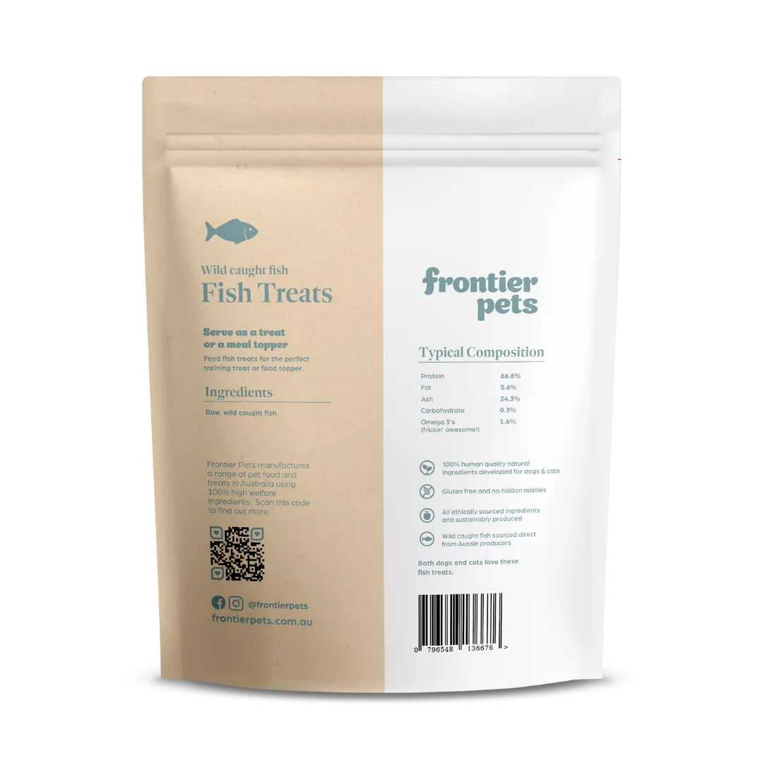 Wild-Caught Whole Bait Fish | Raw Freeze-Dried Wholefood Treats